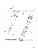 FRONT SUSPENSION SCHOCK MOUNTING