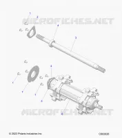 DRIVE TRAIN, JACKSHAFT AND ANTRIEBSWELLE