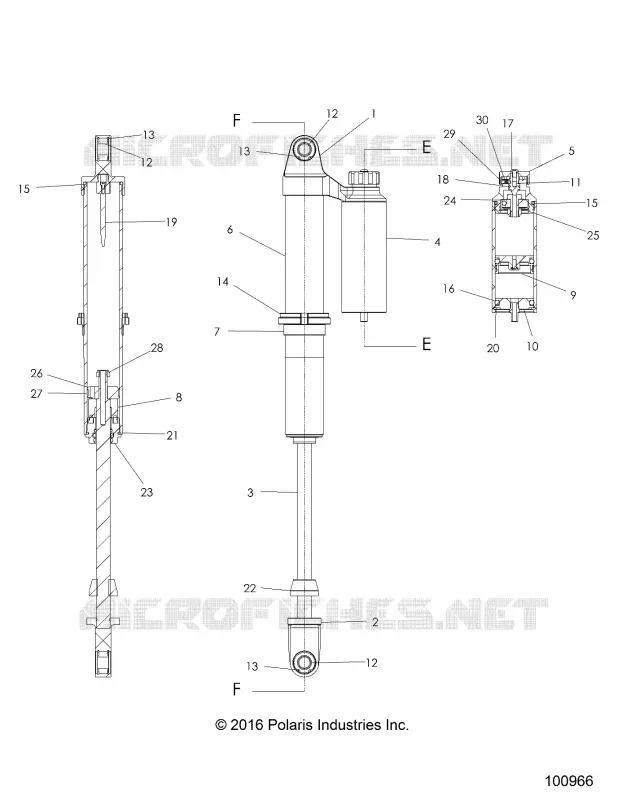 FRONT SUSPENSION SHOCK