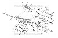 FRONT Drehmomentarm CLASSIC 0952865 (4929072907B013)