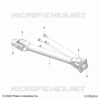 ANTRIEB, REAR PROP SHAFT