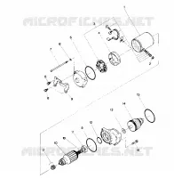 ANLASSER ASSEMBLY (4913491349035A)