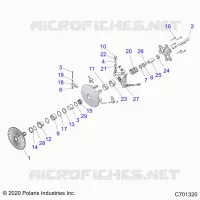 ANTRIEB, PRIMARY CLUTCH