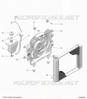 ENGINE, KÃŒHLSYSTEM, RADIATOR, FAN & OVERFLOW BOTTLE