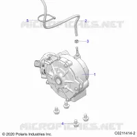 ANTRIEB, FRONT GEARCASE MOUNTING