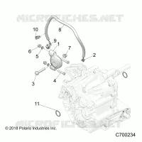 DRIVE TRAIN, MAIN GEARCASE MOUNTING