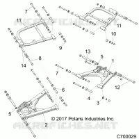 HINTERRADAUFHÃ„NGUNG CONTROL ARMS