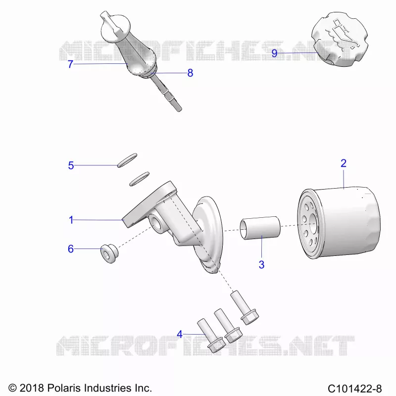 Ã–LFILTER AND DIPSTICK
