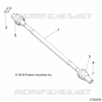 ANTRIEB, REAR PROP SHAFT