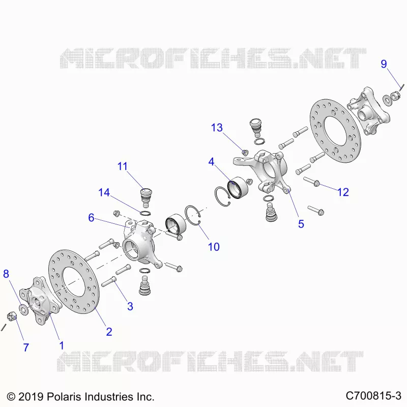 FRONT SUSPENSION HUB