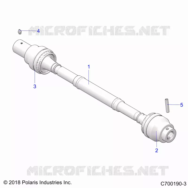 ANTRIEB, FRONT PROP SHAFT