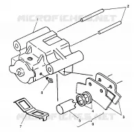 HINTERBREMSE Magnum 6X6 W968744 and Swedish Magnum 6X6 S968744 (4936073607C012)