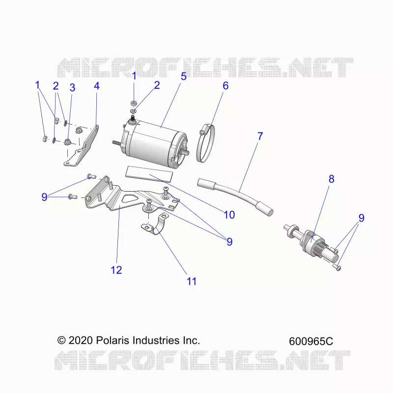 ANLASSER MOTOR