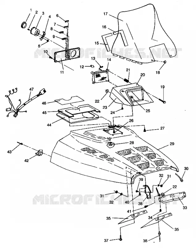 HAUBE ASSEMBLY SPORT 0940443 and SPORT SKS 0940243 (4925052505007A)