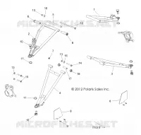 FRONT SUSPENSION CONTROL ARMS