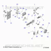 ELEKTRIC WIRE HARNESS COMPONENTS, AND LICENSE PLATE