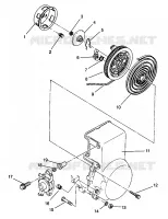 RÜCKZUG ANLASSER XLT 0966756 (4933823382C013)