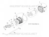 MOTOR, LUFTEINLASS SYSTEM
