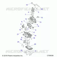 CRANKCASE AND CRANKSHAFT