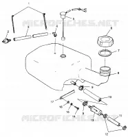 ÖLTANK SLT 780 B964588 and  Intl. SLT 780 I964588 (4935683568A014)