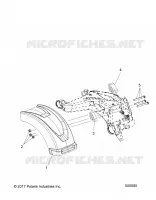 KAROSSERIE HINTEN WHEEL FENDER (USA ONLY)