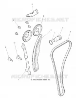 CAM KETTEN AND TENSIONER