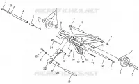 FRONT Drehmomentarm WIDETRAK GT 0972061 and EUROPEAN WIDETRAK GT E972061 (4938173817B007)
