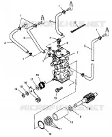 ÖLPUMPE XLT TOURING 0973357 and EUROPEAN XLT TOURING E973357 (4937723772C013)