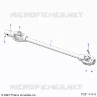 ANTRIEB, FRONT PROP SHAFT