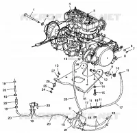 MOTORAUFHÄNGUNG 700 XC 0971766 (4941814181C003)