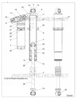 SUSPENSION, FRONT SHOCK INTERNALS