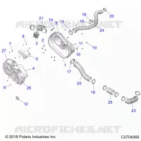 ANTRIEB, CLUTCH COVER AND DUCTING