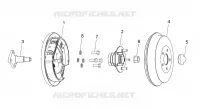 RADS, COMPONENTS, END, LEFT REAR