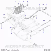 ANTRIEB, MAIN GEARCASE MOUNTING