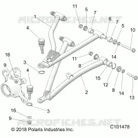 FRONT SUSPENSION A-ARMS