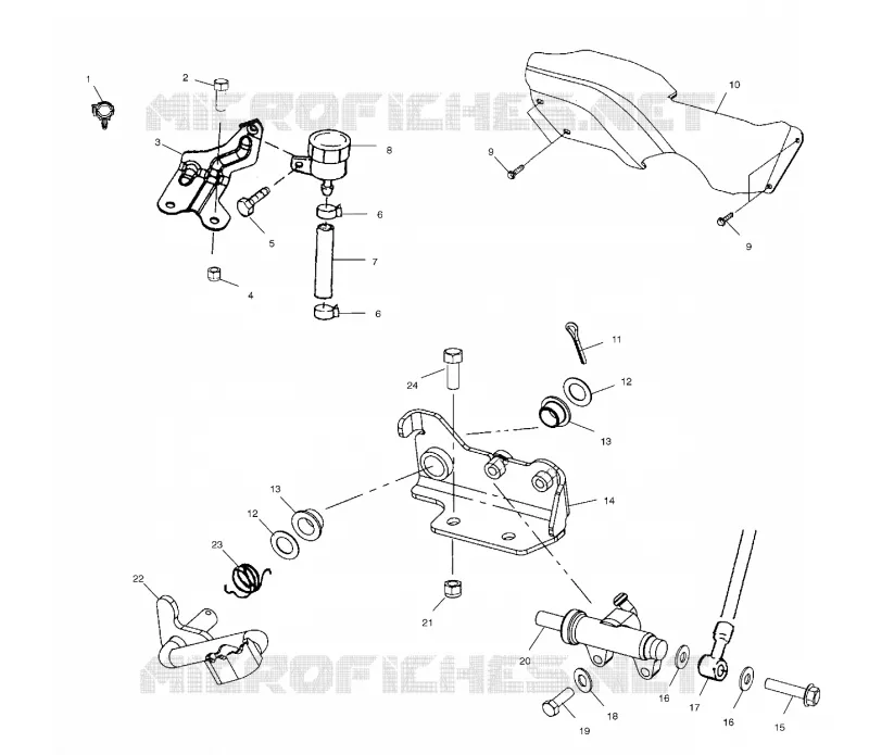 HINTERBREMSE MASTER CYLINDER