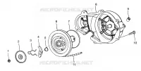 RÜCKZUG ANLASSER 700 RMK 0970966, 700 SKS 0970566, and EUROPEAN 700 SKS E9705 (4938573857C013)