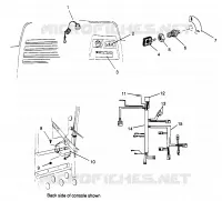 IGNITION   KABELSTRANG 500 EFI SKS 0962574, 500 EFI RMK 0962974, and EUR (4931983198A014)
