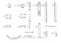 OPTIONEN, 4 PASS HARD DOOR REPLACEMENT HARDWARE