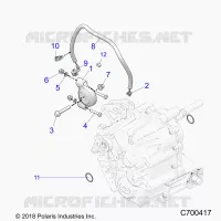 ANTRIEB, MAIN GEARCASE MOUNTING