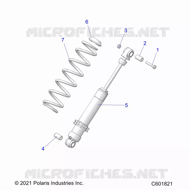 SUSPENSION, FEDER TRACK (7045713)