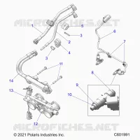 KRAFTSTOFFSYSTEM, RAIL, LINES AND THROTTLE BODY