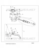 VORDERBREMSE BRAKE LEVER AND MASTER CYLINDER