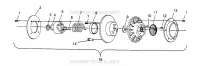 angetriebene Kupplungs XLT TOURING 0963357 and EUROPEAN XLT TOURING E963357 (4931923192C002)