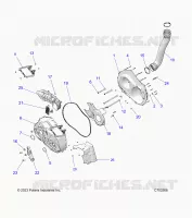 ANTRIEB, CLUTCH COVER AND DUCTING