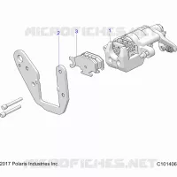 HINTERBREMSE CALIPER