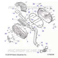 ANTRIEB, CLUTCH COVER AND DUCTING