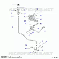 BRAKES, BRAKE PEDAL AND MASTER CYLINDER