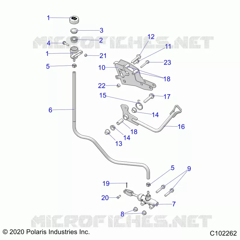 BRAKES, BRAKE PEDAL AND MASTER CYLINDER