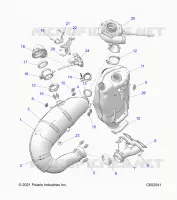 ENGINE, ABGASSYSTEM AND TURBO ASM.